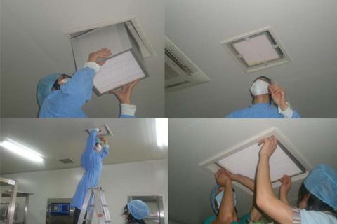 空氣過濾器安裝過程中應遵守實驗室的安全規(guī)范